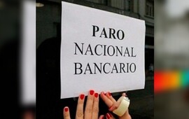 Imagen de Bancarios paran este lunes en repudio al crimen del cajero