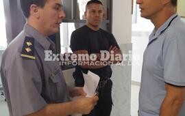 El subcomisario de Fighiera entrevist&oacute; al Dr. Mendoza
