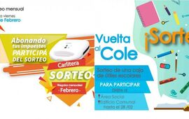 Sortea una carlitera y kit de utiles escolares.