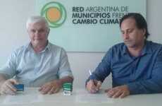 Imagen de Firma de convenio de adhesión con la Red Argentina de Municipios frente al Cambio Climático