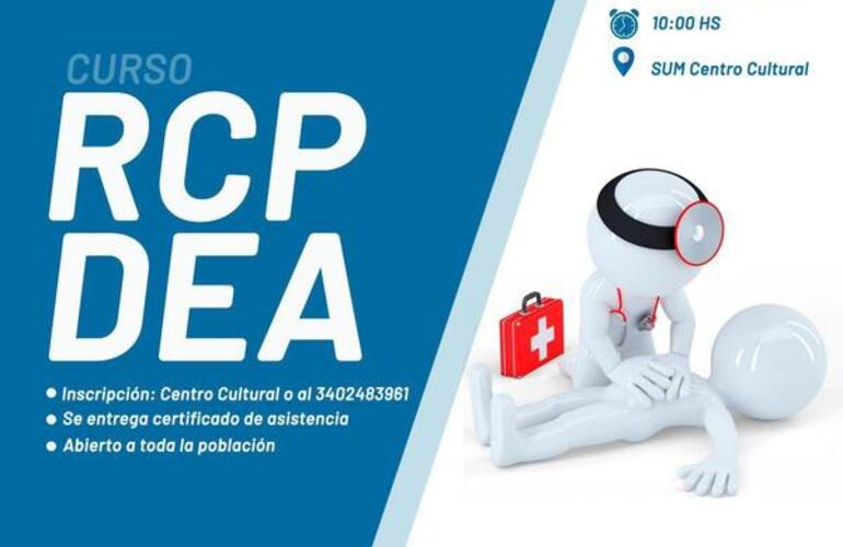 Imagen de Curso abierto a la población de RCP y DEA