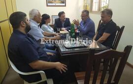 Imagen de El senador Lewandowski visit&oacute; nuestra ciudad