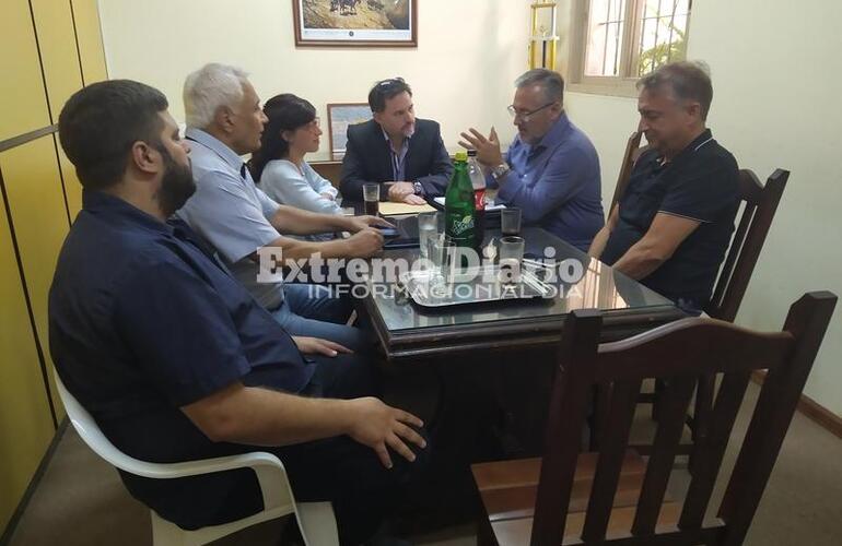 Imagen de El senador Lewandowski visit&oacute; nuestra ciudad