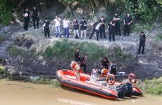 El cuerpo de la mujer descuartizada fue arrojado al arroyo Saladillo. Foto: Alan Monzón/Rosario3