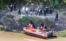 El cuerpo de la mujer descuartizada fue arrojado al arroyo Saladillo. Foto: Alan Monz&oacute;n/Rosario3