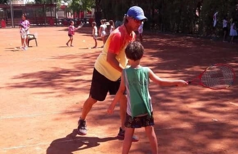 Clase especial de Tenis con el profe Juanjo Crosio