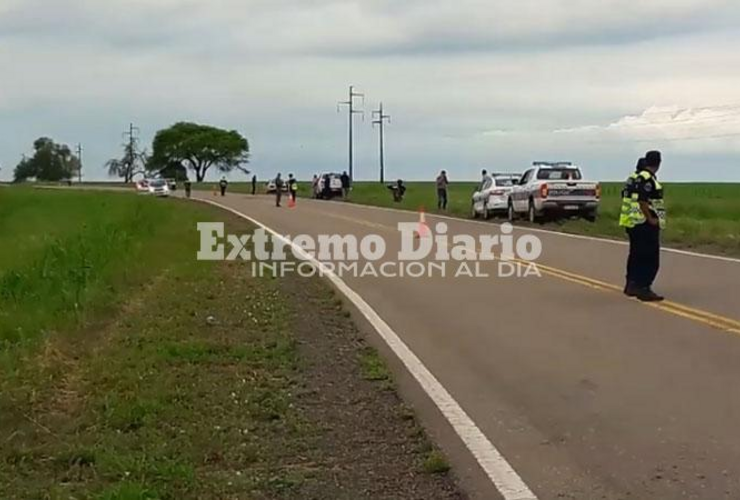 Los cuerpos aparecieron dentro de un Ford Escort blanco a la vera de la autopista 34.