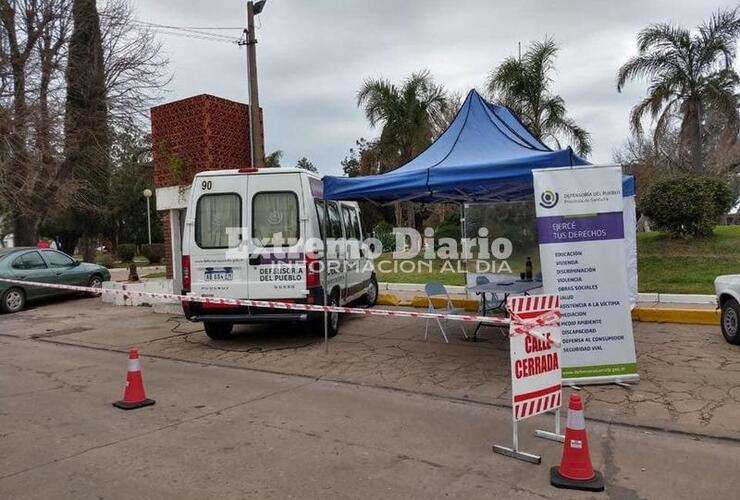 La oficina móvil del organismo estará el jueves frente al edificio comunal.