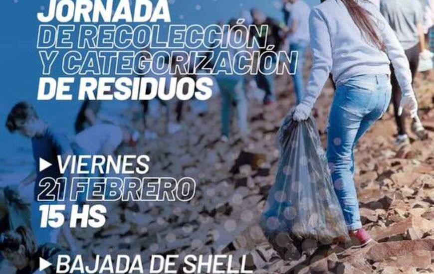 Imagen de El viernes se realizar&aacute; otra jornada de recolecci&oacute;n de residuos en la bajada de Shell
