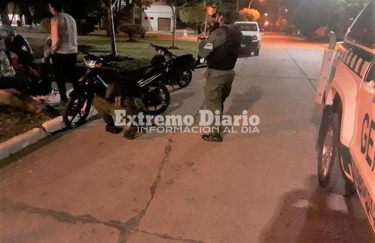 Los controles de Gendarmeria son frecuentes en la localidad.