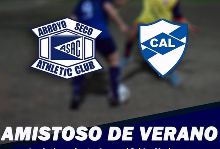 Imagen de Partido amistoso entre A.S.A.C. y Libertad en Primera División