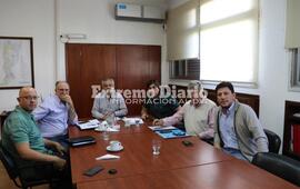 Stangoni se reuni&oacute; con funcionarios provinciales.
