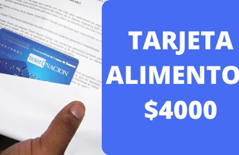 Imagen de Ya entregaron 603.200 Tarjetas Alimentar en todo el país