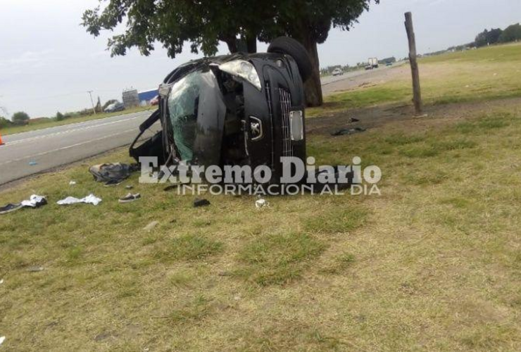 Sucedió esta mañana a la altura de Alvear.