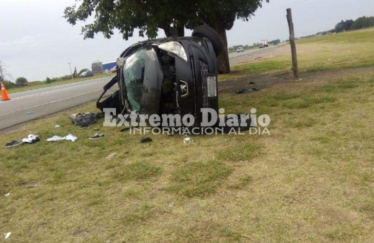 Sucedió esta mañana a la altura de Alvear.