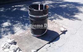 Imagen de Reclamo por arreglo precario en Belgrano al 1200