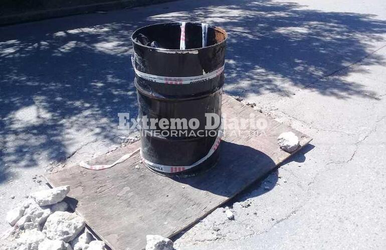 Imagen de Reclamo por arreglo precario en Belgrano al 1200