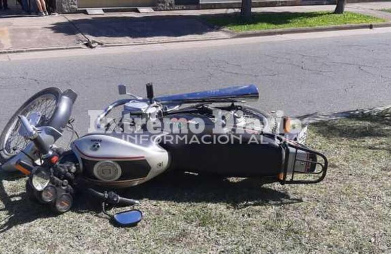 Sucedió esta mañana sobre la Avenida Garay