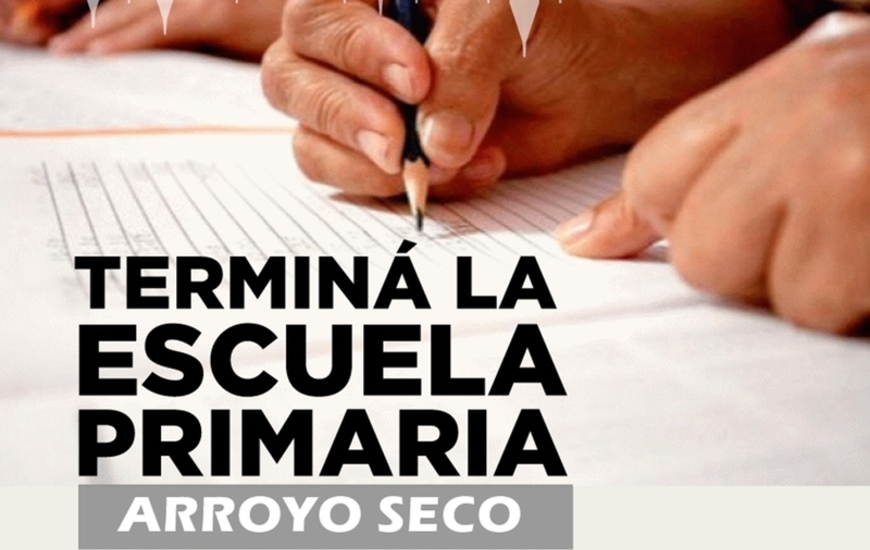 Imagen de No dejes pasar m&aacute;s tiempo, termin&aacute; tus estudios primarios