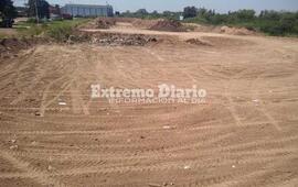 Imagen de As&iacute; est&aacute; quedando la cava de la playa de camiones