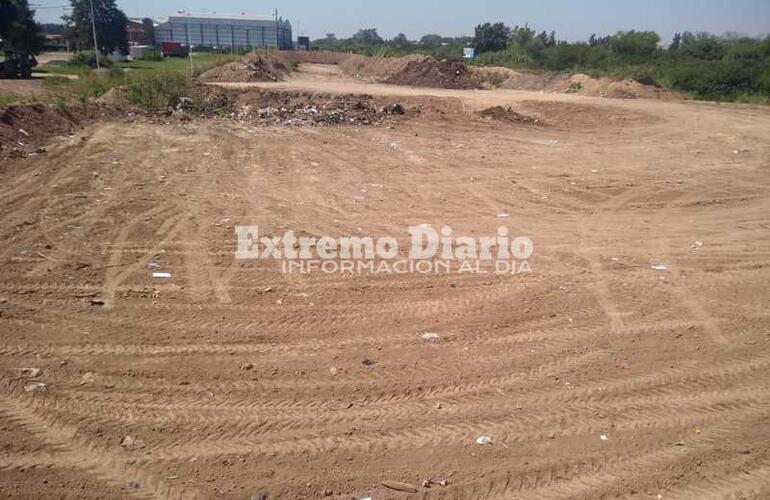 Imagen de Así está quedando la cava de la playa de camiones