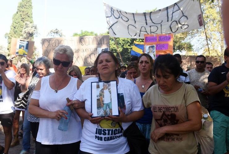 Imagen de El presidente se reunió con la familia de Carlos Orellano