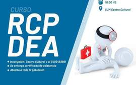 Imagen de Ya tiene cupo completo el curso abierto de RCP y DEA que se dicta este viernes