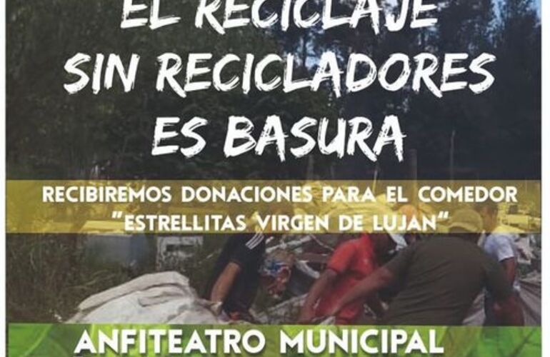 Imagen de El MTE en el Anfiteatro este domingo con motivo del Día Mundial del Reciclador