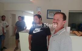 Aladio el s&aacute;bado por la ma&ntilde;ana cuando llegaba a Arroyo Seco para emitir su voto.