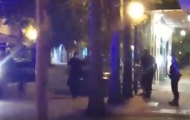 Foto: captura de pantalla video que circul&oacute; por las redes y que corresponde al momento del arresto.