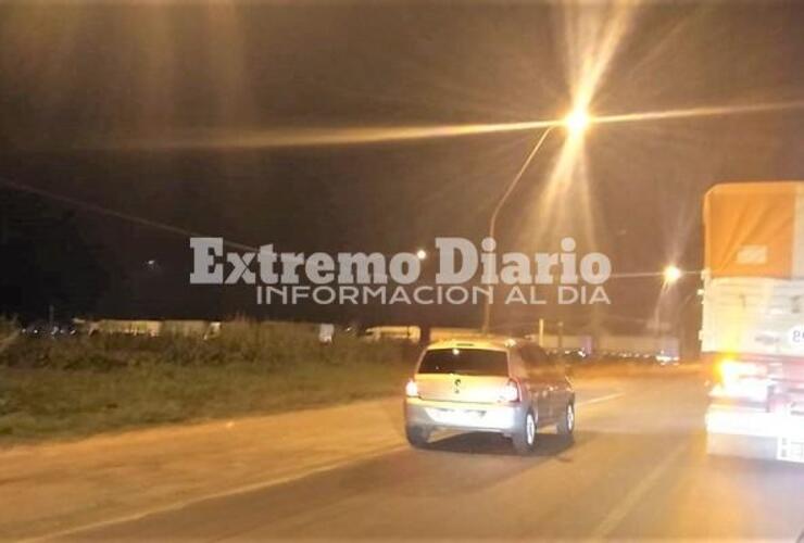 La congestión se originó en la noche de hoy miércoles