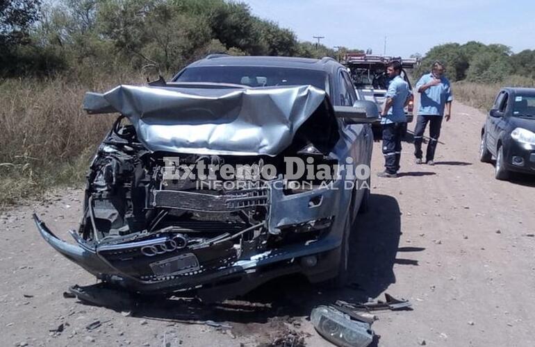 Imagen de Accidente en el camino que une Arroyo Seco con General Lagos