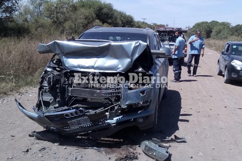 Imagen de Accidente en el camino que une Arroyo Seco con General Lagos