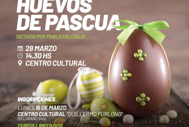 Imagen de Curso abierto a la población para la realización de huevos de pascua