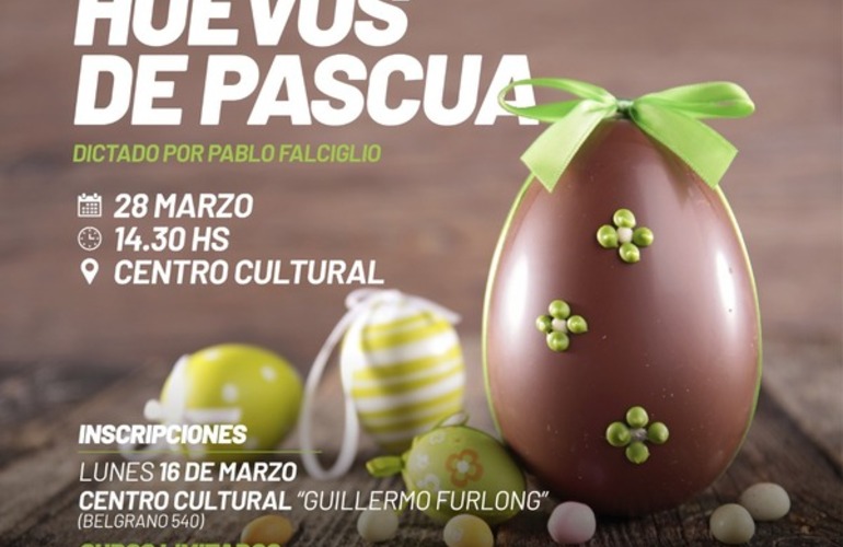 Imagen de Curso abierto a la población para la realización de huevos de pascua