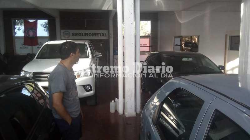 Imagen de Otra vez roban en la agencia de calle Rivadavia al 700