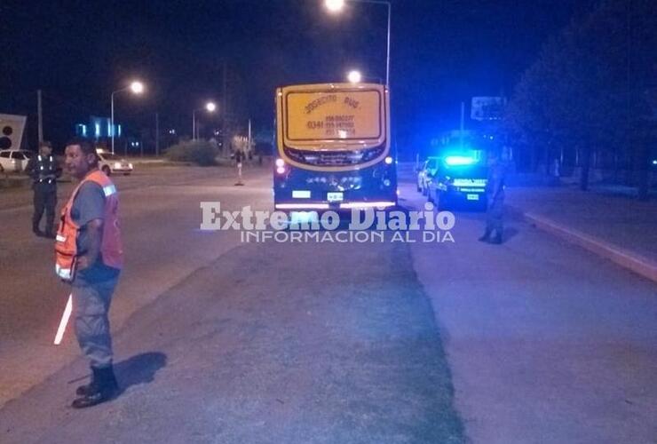 En la foto. Protección Civil y Gendarmería colaborando en controles durante el anterior fin de semana.