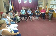 Imagen de Reunión con los vecinos de barrio Cooperativa, Maiorano y GM