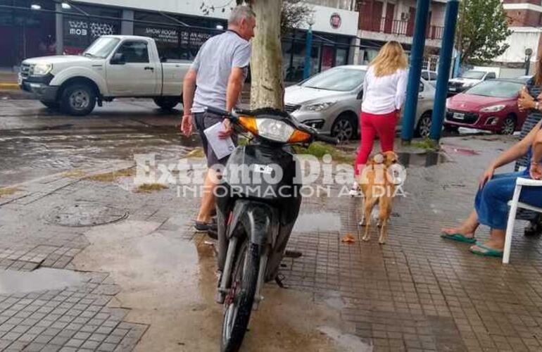 Sucedió esta mañana a las 10 hs aproximadamente.