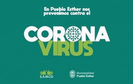 Imagen de Pueblo Esther: El municipio toma medidas de prevenci&oacute;n ante el Coronavirus