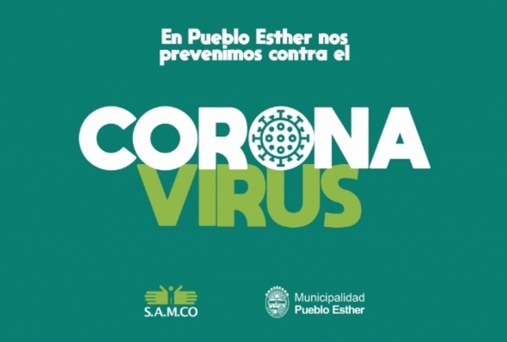 Imagen de Pueblo Esther: El municipio toma medidas de prevención ante el Coronavirus