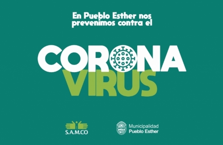 Imagen de Pueblo Esther: El municipio toma medidas de prevención ante el Coronavirus