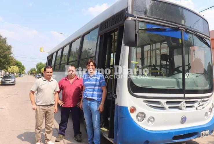 Esta mañana el presidente comunal hizo su presentación