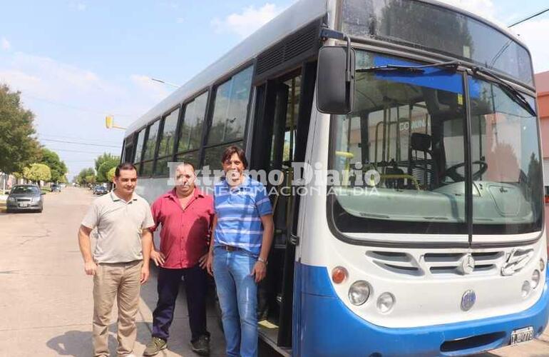 Esta mañana el presidente comunal hizo su presentación