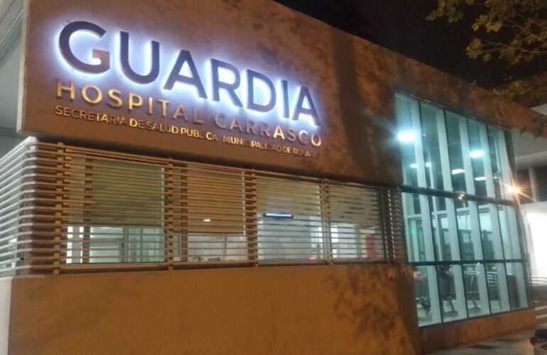 El primer caso de coronavirus de Rosario está internado en el hospital Carrasco. (Rosario3)