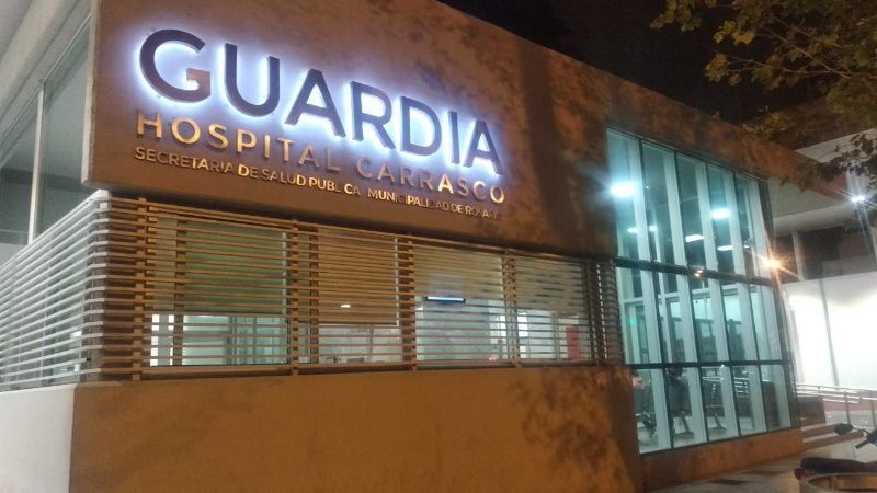 El primer caso de coronavirus de Rosario est&aacute; internado en el hospital Carrasco. (Rosario3)