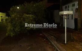 Esta noche. La fotograf&iacute;a fue enviada por vecinos a nuestra redacci&oacute;n.