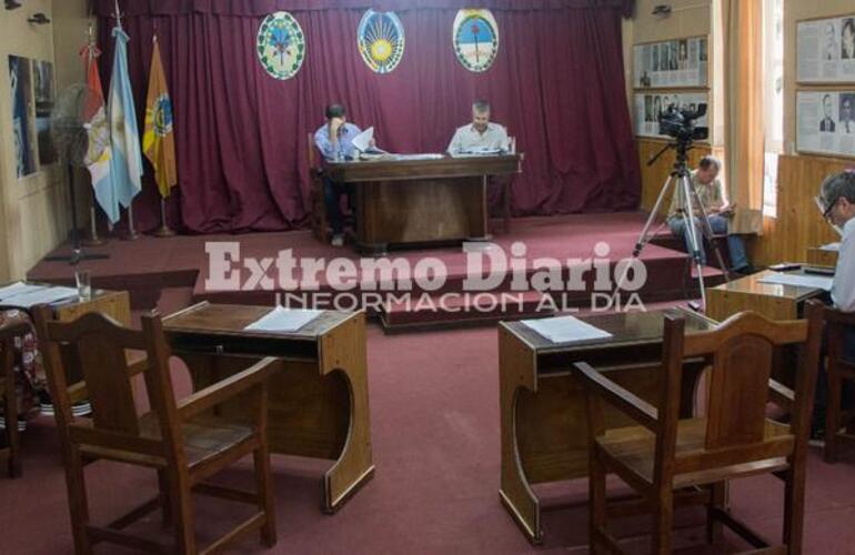 Imagen de El Concejo tomó medidas de prevención para sesionar