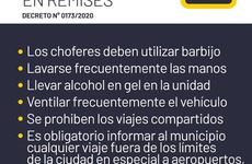 Imagen de Coronavirus: Extremar medidas de prevención en remises