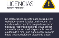 Imagen de Coronavirus: Decreto por licencias